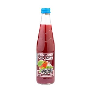 Sok jabłko/czarna porzeczka 330 ml  