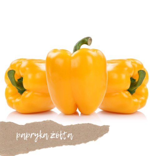 papryka żółta hiszpania 500 g świeża Warszawa