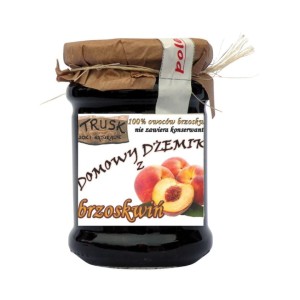 Domowy dżemik z brzoskwiń 275g  