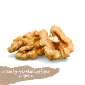 Orzechy włoskie łuskane połówki 100g 