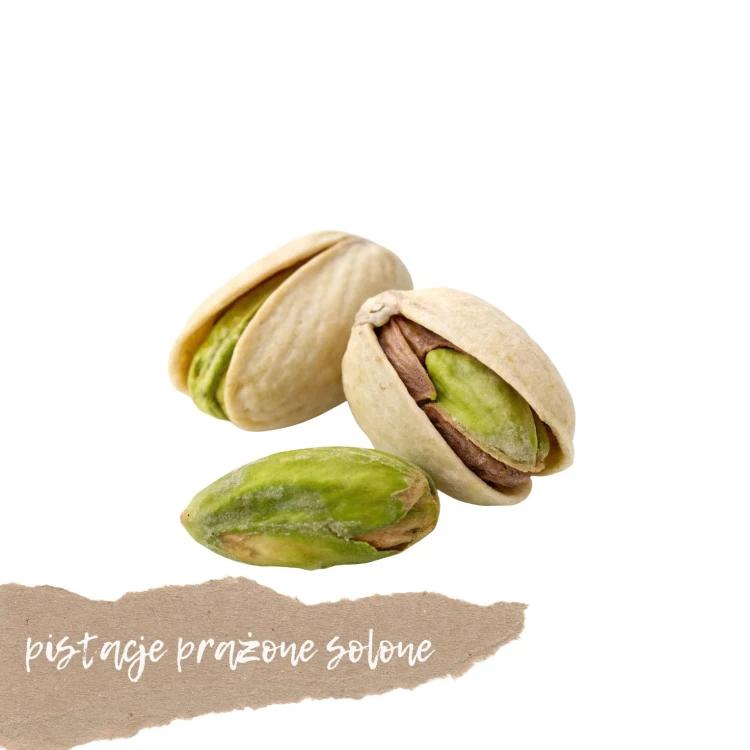 pistacje prażone solone