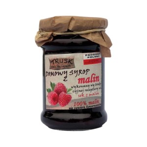 Domowy syrop z malin 430 ml 