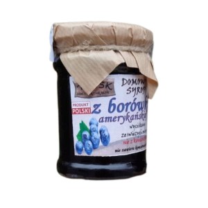 Domowy syrop z borówki amerykańskiej 230 ml 