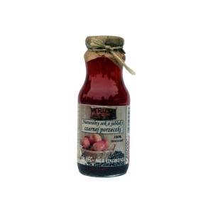 Naturalny sok z jabłek i czarnej porzeczki 740ml   