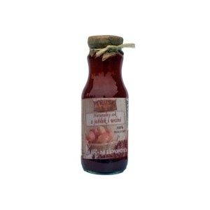 Naturalny sok z jabłek i wiśni 240ml 
