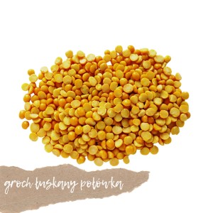 Groch łuskany połówka 500g 