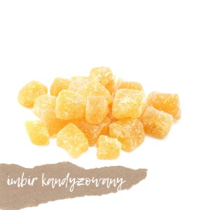 Imbir kandyzowany kostka 100g 