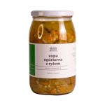 Zupa ogórkowa z ryżem (wegańska) 900ml