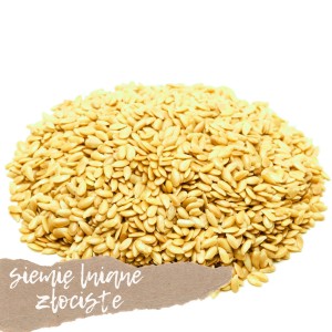 Siemię lniane złociste 1kg
