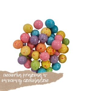 Cieciorka prażona w owocowej czekoladzie 100g 