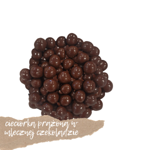 Cieciorka prażona w mlecznej czekoladzie 100g  