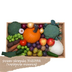 Świeżo-skrzynka JESIENNA (warzywno-owocowa)