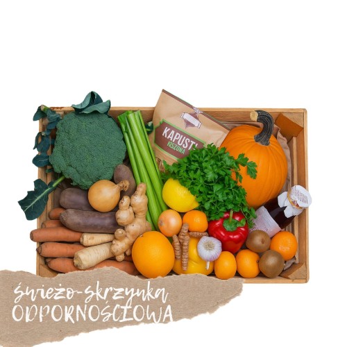 zestaw warzyw i owoców na odporność świeże warszawa