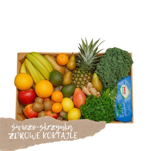 świeżo -skrzynka ZDROWE KOKTAJLE