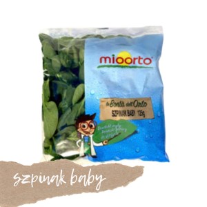 Szpinak baby opakowanie 125g
