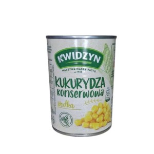 Kukurydza konserwowa słodka Kwidzyn 400g 