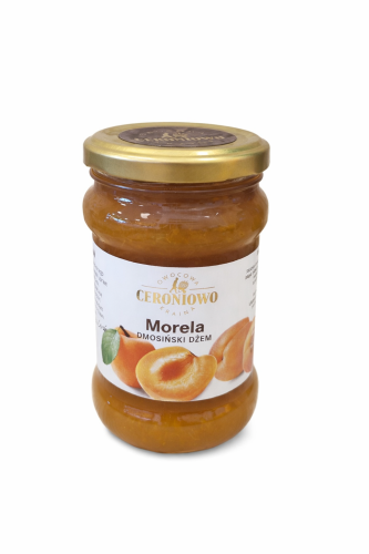 Dżem morela Ceroniowo 315g Dżem morelowy Ceroniowo 315g – aromatyczny dżem z dojrzałych moreli