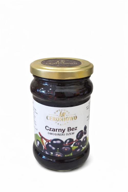 Dżem czarny bez Ceroniowo 315g Dżem z czarnego bzu Ceroniowo 315g – naturalny dżem z owoców bzu