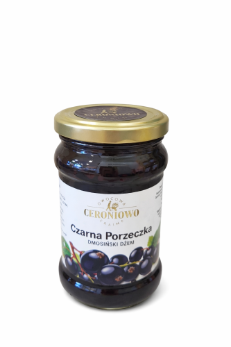 Dżem czarna porzeczka Ceroniowo 315g Dżem z czarnej porzeczki Ceroniowo 315g – intensywny dżem z polskich porzeczek