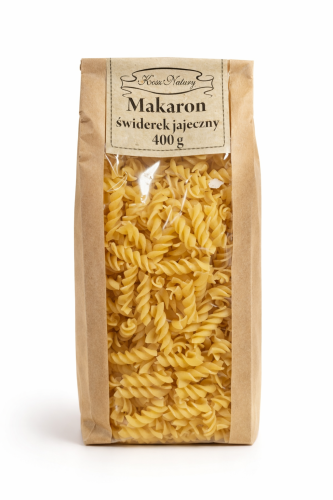 makaron świderek jajeczny 400 g pszenica durum Warszawa