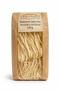 Makaron jajeczny wstążka zawijana 250g