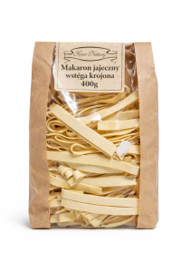 Makaron jajeczny wstęga krojona 400g 