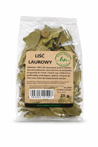 liść laurowy suszony 25 g Warszawa