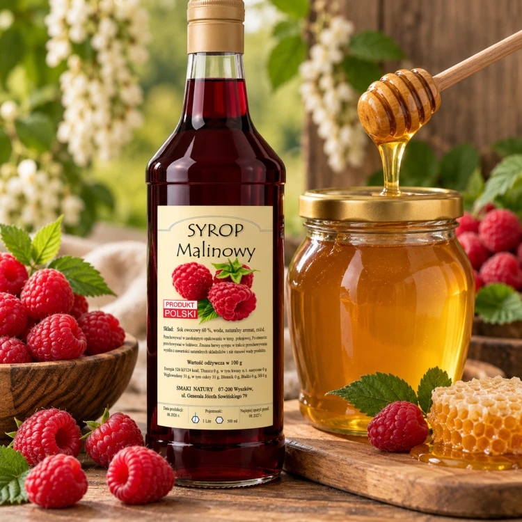 syrop-malinowy-miod-maliny